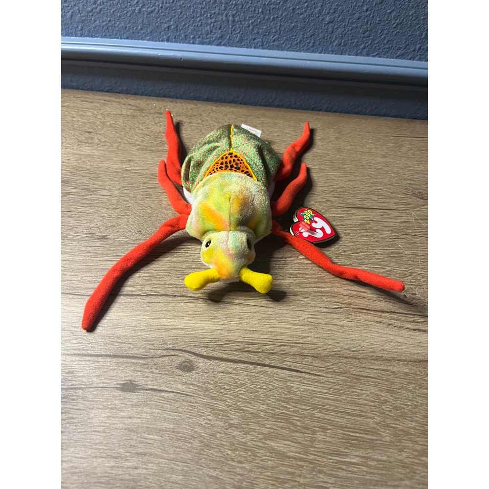 Ty Beanie Babies Scurry the Spider Bug Plush‎ Toy 2000